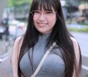 モザイク破壊 ワンコイン！　地味メガネ巨乳ちゃんむっつりスケベ！物静かに見えて自ら逆ナンチ●ポハンター騎乗位大好き娘デビュー 岸◯水